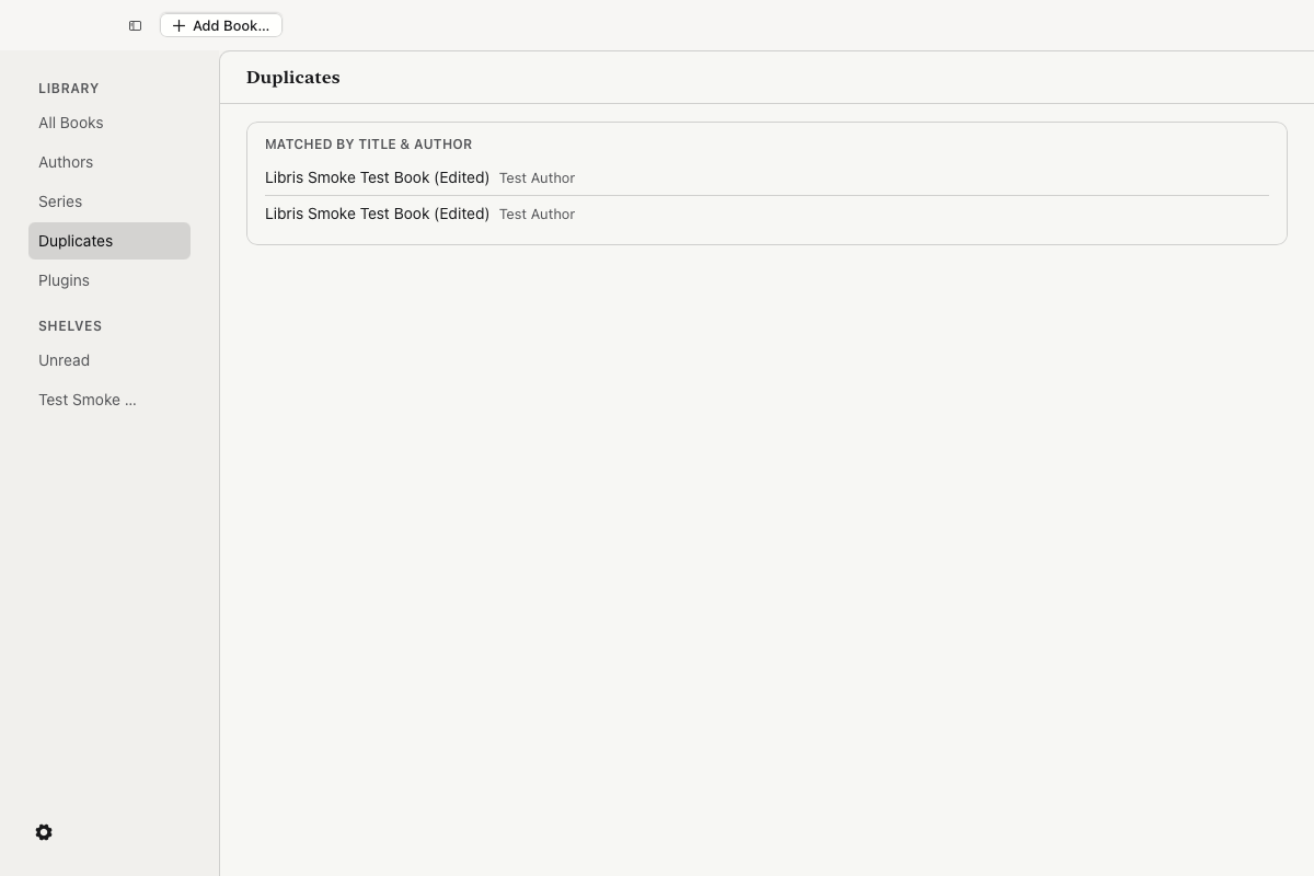 Duplicate detection